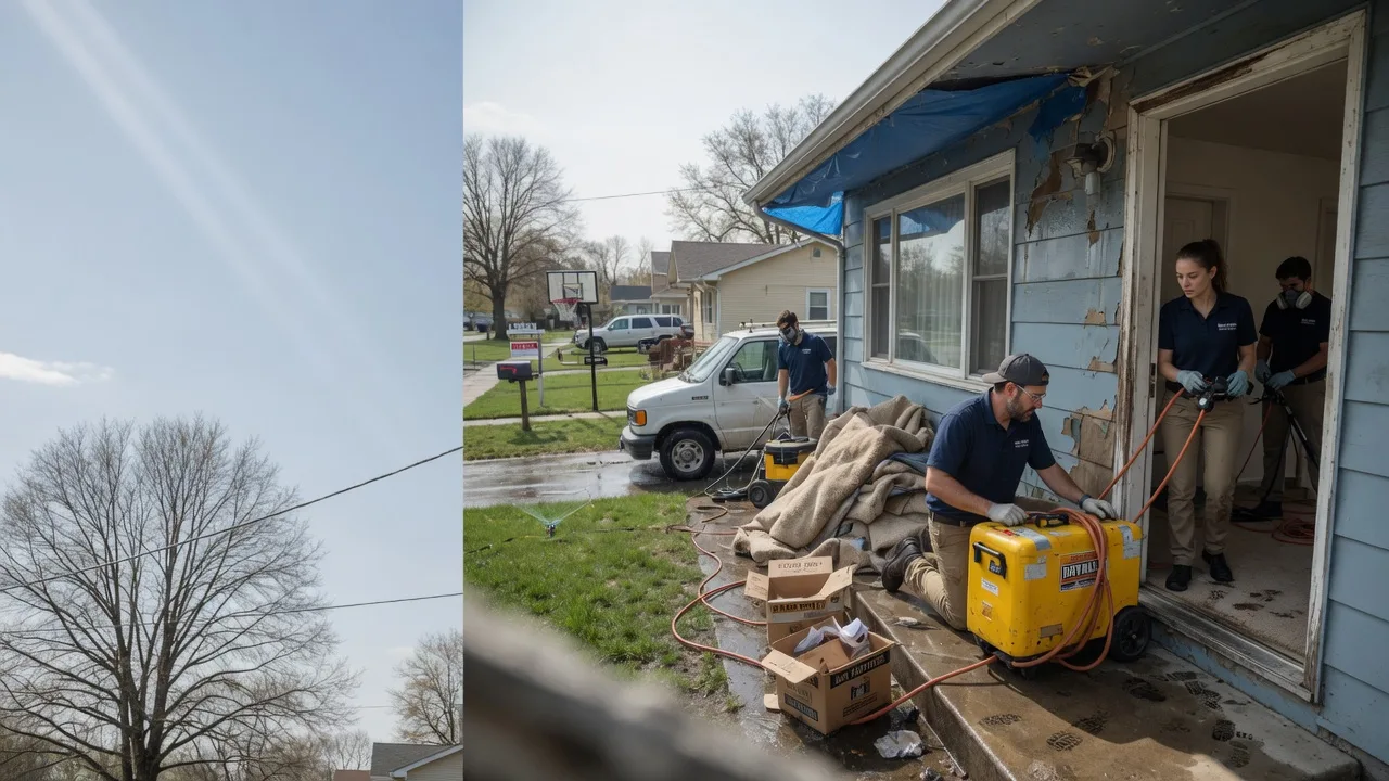 Basement Flood Cleanup in Christiana, PA near me